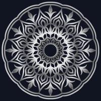 Decorative elements luxury ornament pattern gradient mandala design vector
