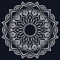 Decorative elements luxury ornament pattern gradient mandala design vector