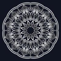 Decorative elements luxury ornament pattern gradient mandala design vector