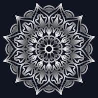 Decorative elements luxury ornament pattern gradient mandala design vector
