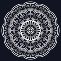 Decorative elements luxury ornament pattern gradient mandala design vector