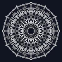 Decorative elements luxury ornament pattern gradient mandala design vector