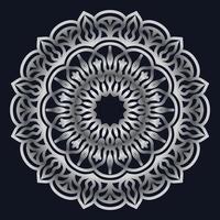Decorative elements luxury ornament pattern gradient mandala design vector