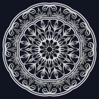 Decorative elements luxury ornament pattern gradient mandala design vector