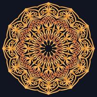 Decorative elements luxury ornament pattern gradient mandala design vector