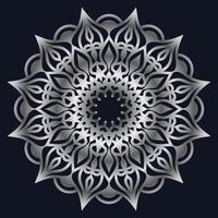 Decorative elements luxury ornament pattern gradient mandala design vector