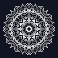 Decorative elements luxury ornament pattern gradient mandala design vector