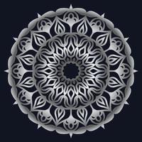 Decorative elements luxury ornament pattern gradient mandala design vector