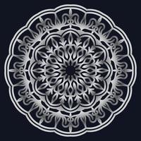 Decorative elements luxury ornament pattern gradient mandala design vector