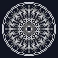 Decorative elements luxury ornament pattern gradient mandala design vector