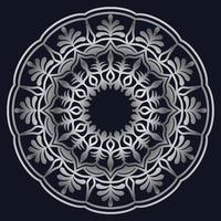 Decorative elements luxury ornament pattern gradient mandala design vector