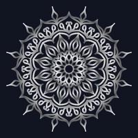 Decorative elements luxury ornament pattern gradient mandala design vector