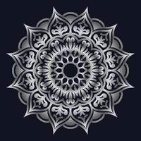 Decorative elements luxury ornament pattern gradient mandala design vector