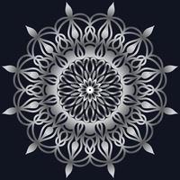 Decorative elements luxury ornament pattern gradient mandala design vector