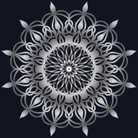 Decorative elements luxury ornament pattern gradient mandala design vector