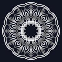 Decorative elements luxury ornament pattern gradient mandala design vector
