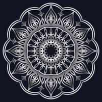 Decorative elements luxury ornament pattern gradient mandala design vector