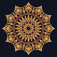 Decorative elements luxury ornament pattern gradient mandala design vector
