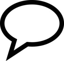 speech bubble icon vector