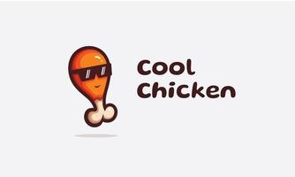 Cool Chicken Character vector