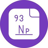 Neptunium Vector Icon