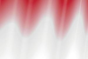 red and white wave abstract background, fluid background suitable use for computer deskstop background and landing page. 3d vector. indonesian flag vector