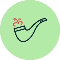 Smoking Pipe Vector Icon