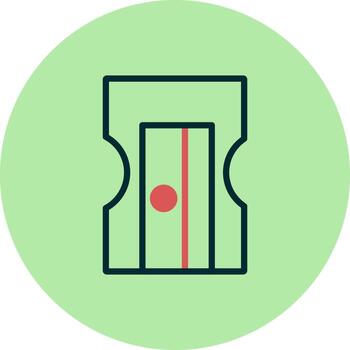 icono de vector de sacapuntas