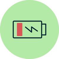 Low Battery Vector Icon