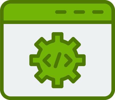 software desarrollo vector icono