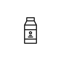 Drink icon with outline style vector