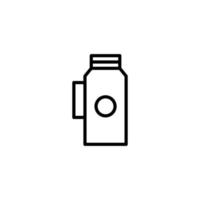 Drink icon with outline style vector