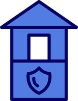 Security cabin Vector Icon