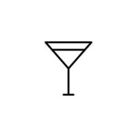 Drink icon with outline style vector