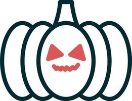 icono de vector de calabaza