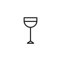 Drink icon with outline style vector