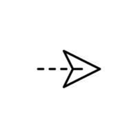 Speed icon with outline style vector
