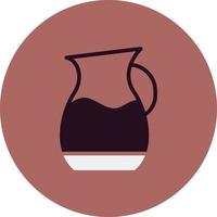 Water Jar Vector Icon