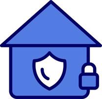 Home Secured Vector Icon