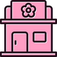 Flower Shop Vector Icon