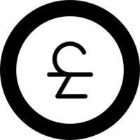 icono de vector de moneda de euro