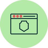 Website Encryption Vector Icon