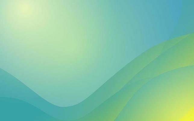 Abstract green soft wave background desing