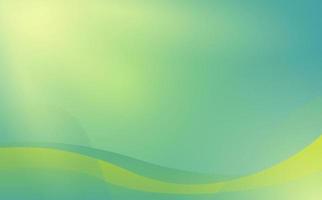 Gradient green abstract background design vector