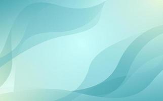 abstract blue wave flow background design vector