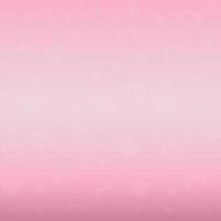 Holiday pink background with hearts and ribbon. Vector