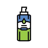 gel moisturizers cream color icon vector illustration