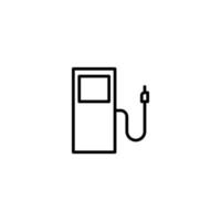 Charge icon with outline style vector