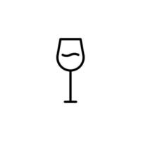 Drink icon with outline style vector