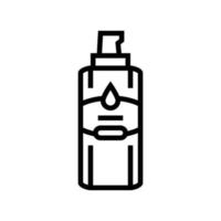 gel moisturizers cream line icon vector illustration